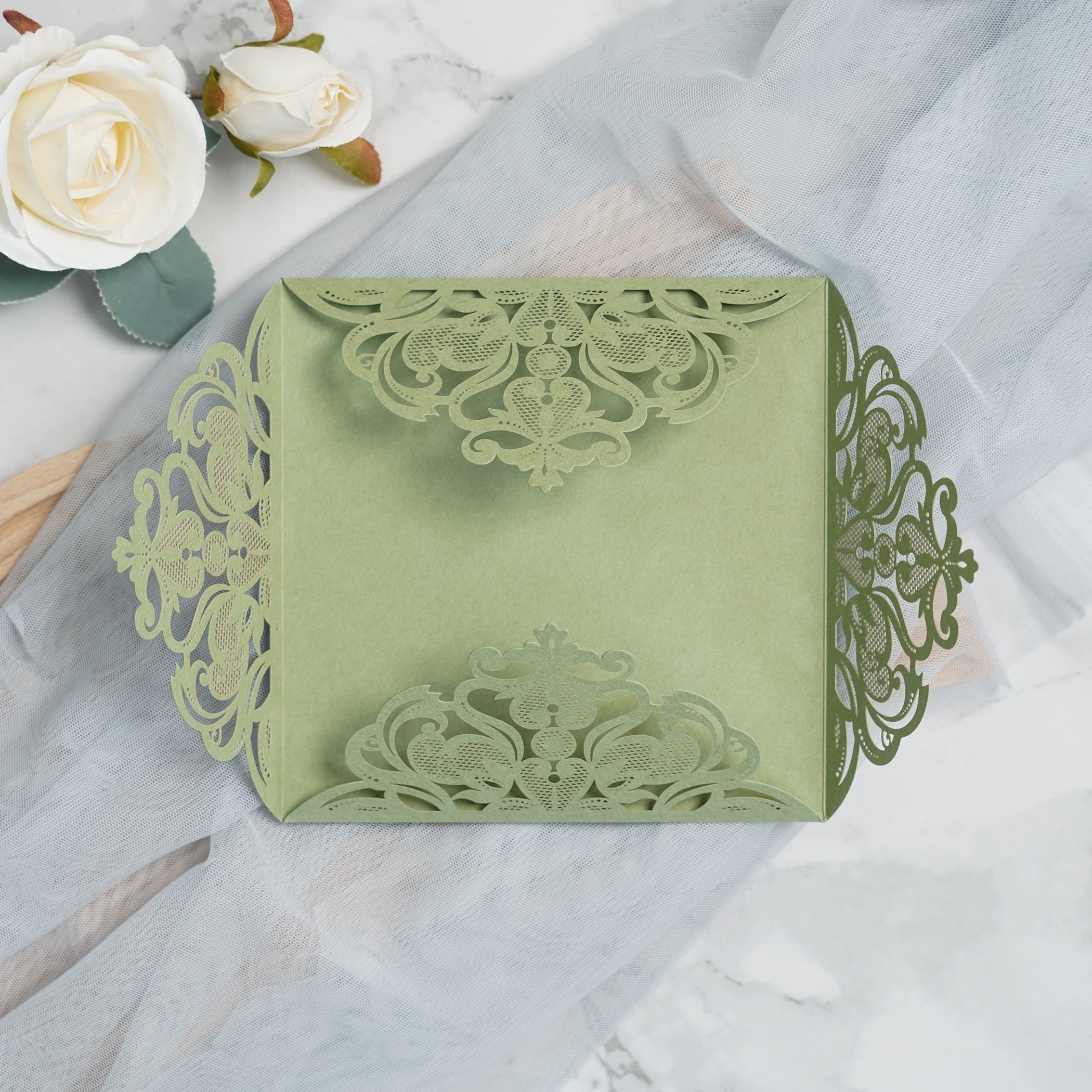 PONATIA Multi-color Design Laser Cut Pockets Collection PA-1020