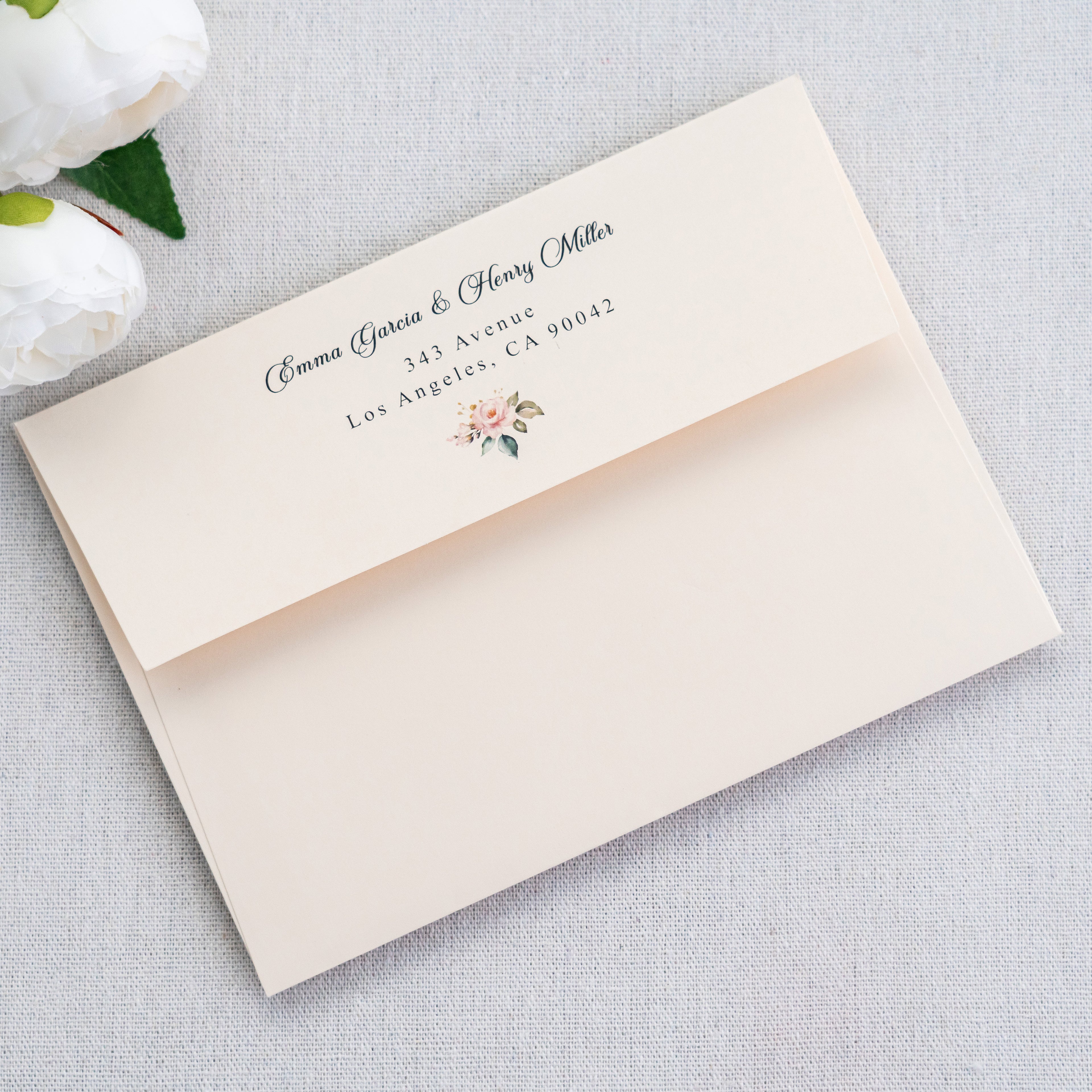 PONATIA 50 Pieces 5x7 Cream Envelopes, A7 Envelopes Self Seal for Weddings, Invitation Cards